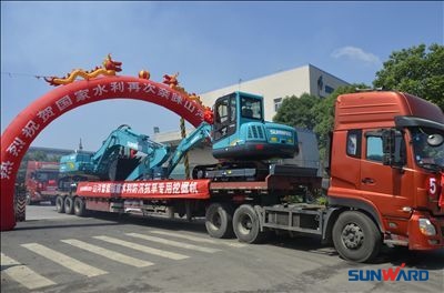 征战国家水利——米兰在线登录-米兰(中国)
智能价值近千万挖掘机批量发往福建