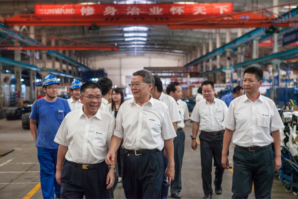柳工集团曾光安董事长一行米兰在线登录-米兰(中国)
智能考察交流