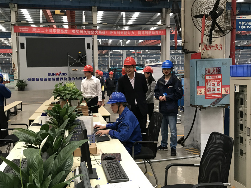 长沙市总工会党组书记周宏兆一行莅临米兰在线登录-米兰(中国)
智能考察调研