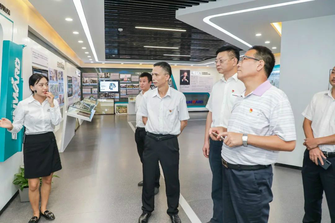 广州工控党建联盟联络员一行到米兰在线登录-米兰(中国)
智能开展工作对接
