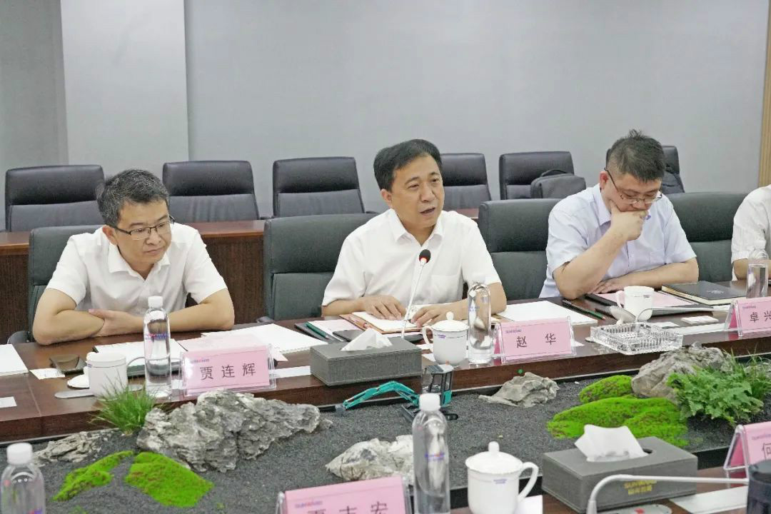 中铁装备赵华总经理莅临米兰在线登录-米兰(中国)
智能交流