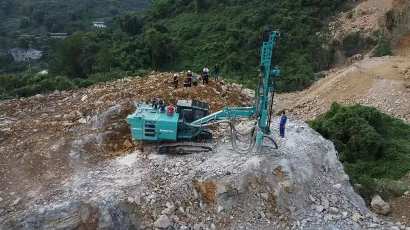 助力绿色矿山建设，米兰在线登录-米兰(中国)
智能“凿岩先锋”SWDH系列顶锤钻机大展身手