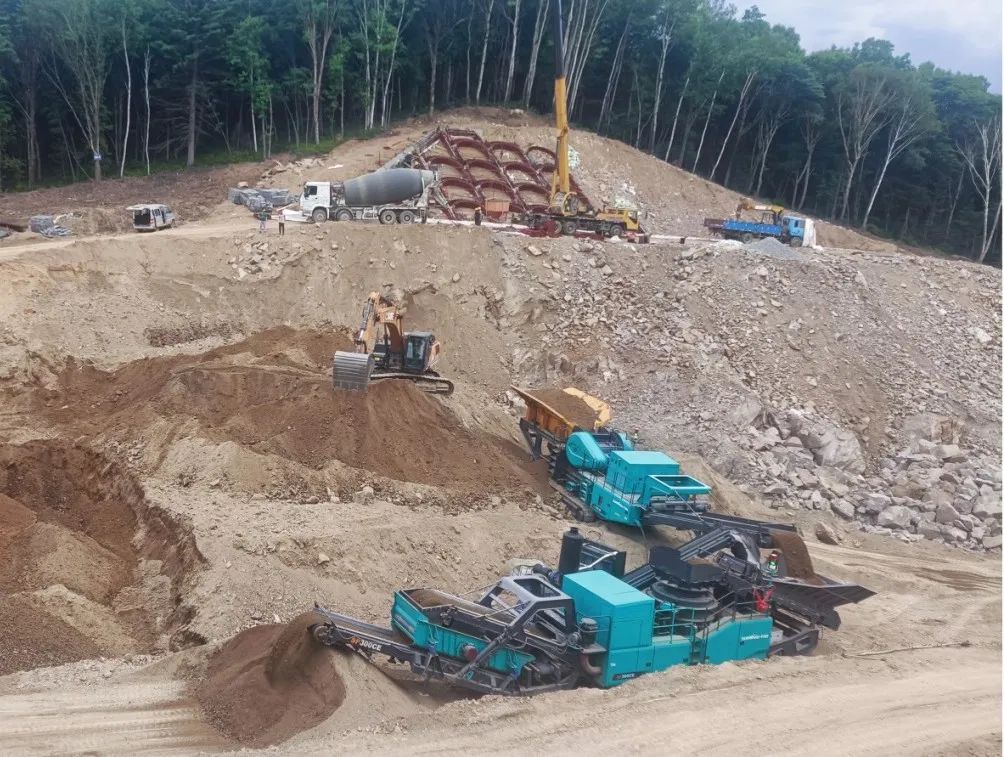 米兰在线登录-米兰(中国)
普石勒成套移动破碎设备助力哈伊高铁铁伊段建设