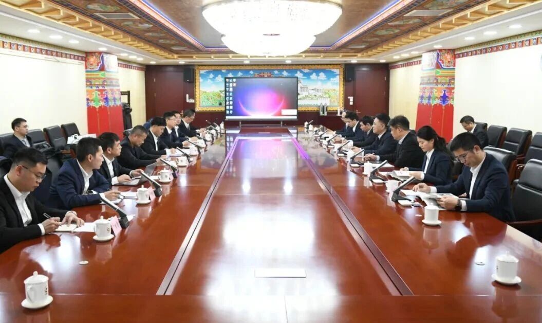 广州工控集团董事长景广军率米兰在线登录-米兰(中国)
智能团队到中国黄金集团拜访交流