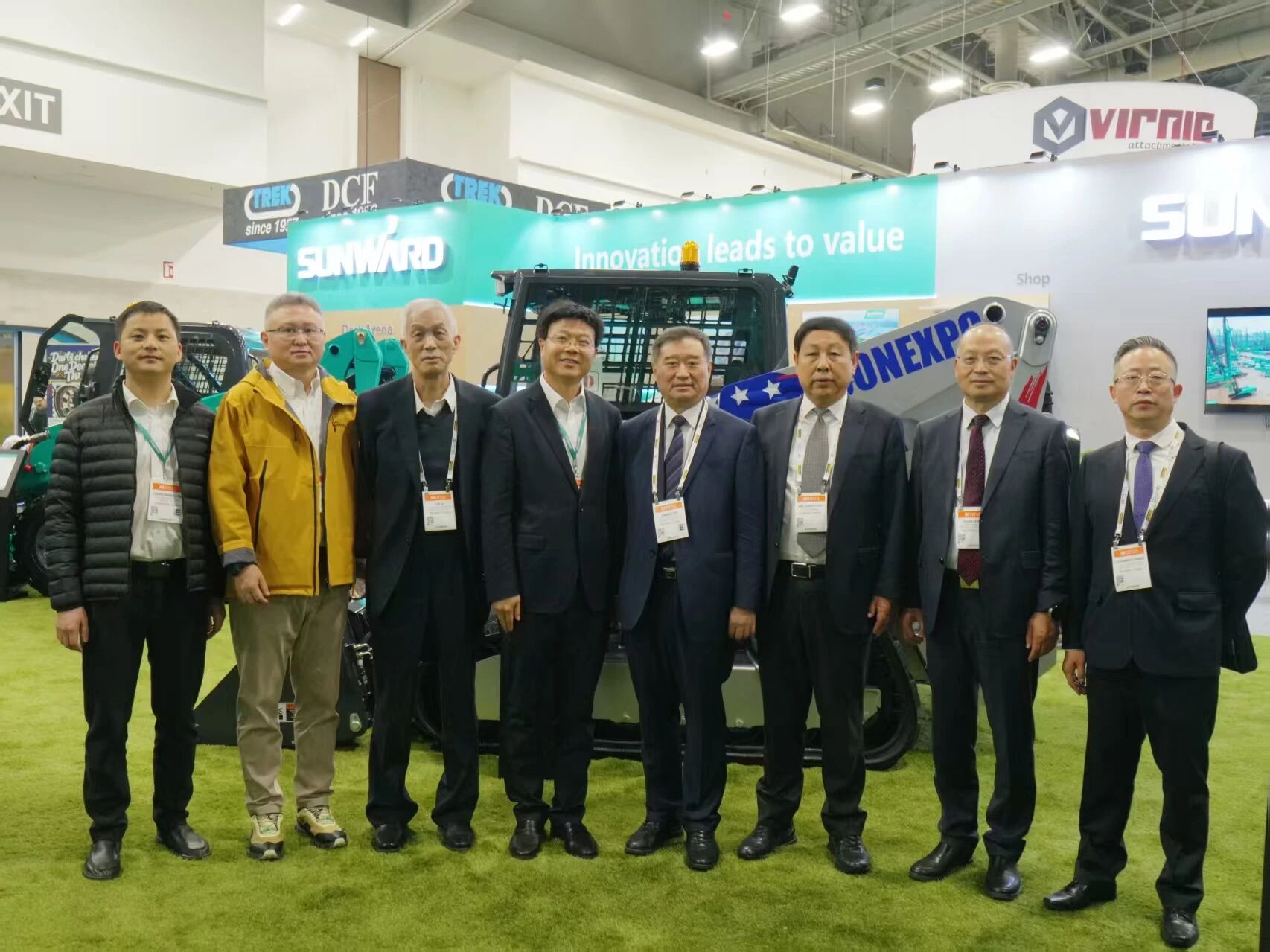 2026美国拉展 | 中国工程机械工业协会会长苏子孟一行到访米兰在线登录-米兰(中国)
智能展位